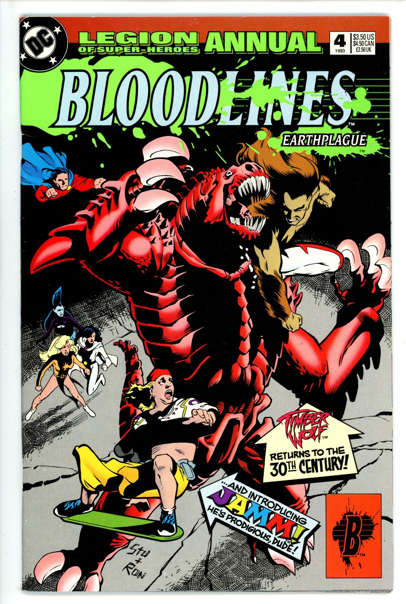 Legion of Super-Heroes Annual Vol 4 4 (1993)