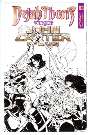 Dejah Thoris Versus John Carter Of Mars 3 Miracolo Variant