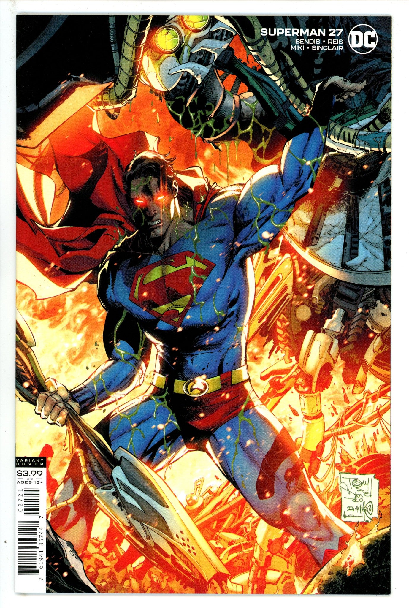 Superman Vol 5 27 Daniel Variant (2020)