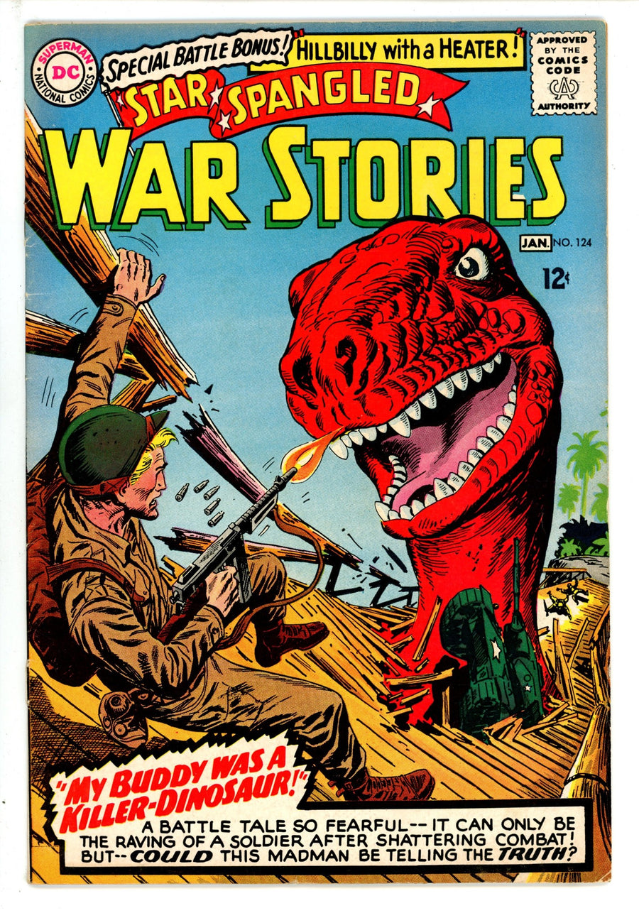 Star Spangled War Stories Vol 1 124 FN- (1965)