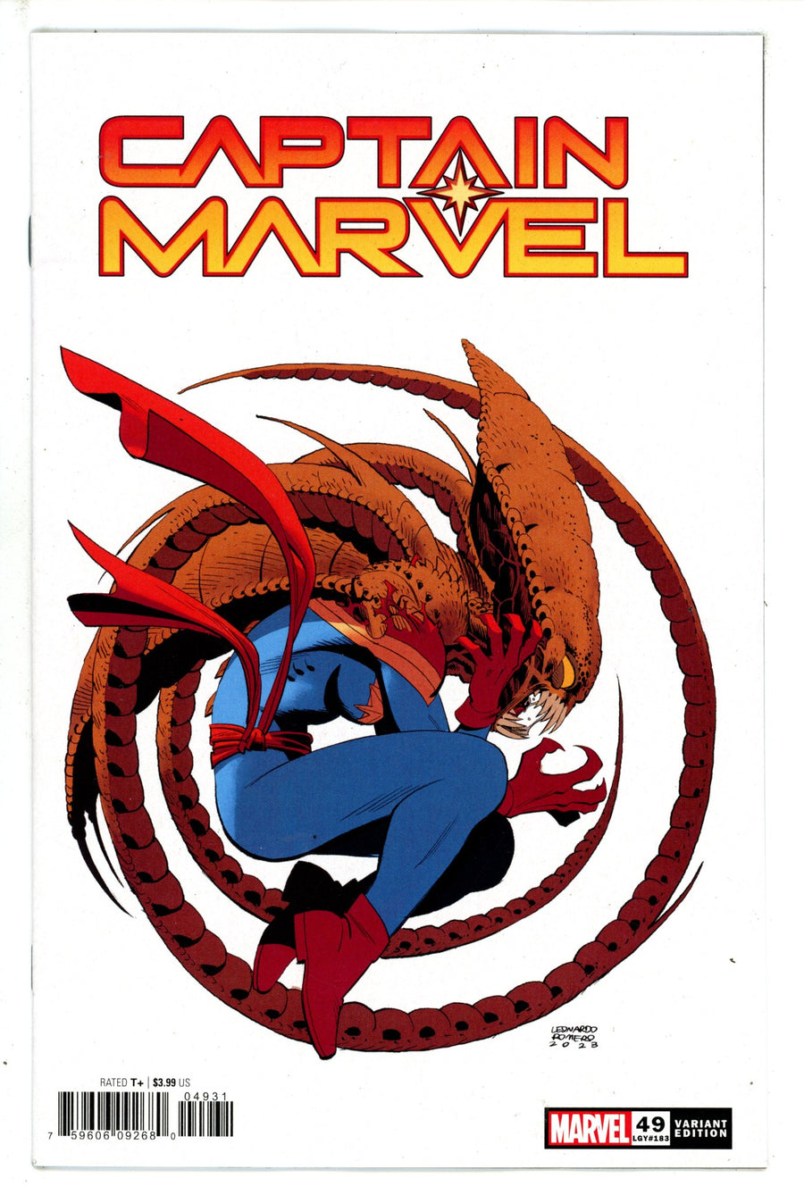 Captain Marvel Vol 11 49 Romero Variant (2023)