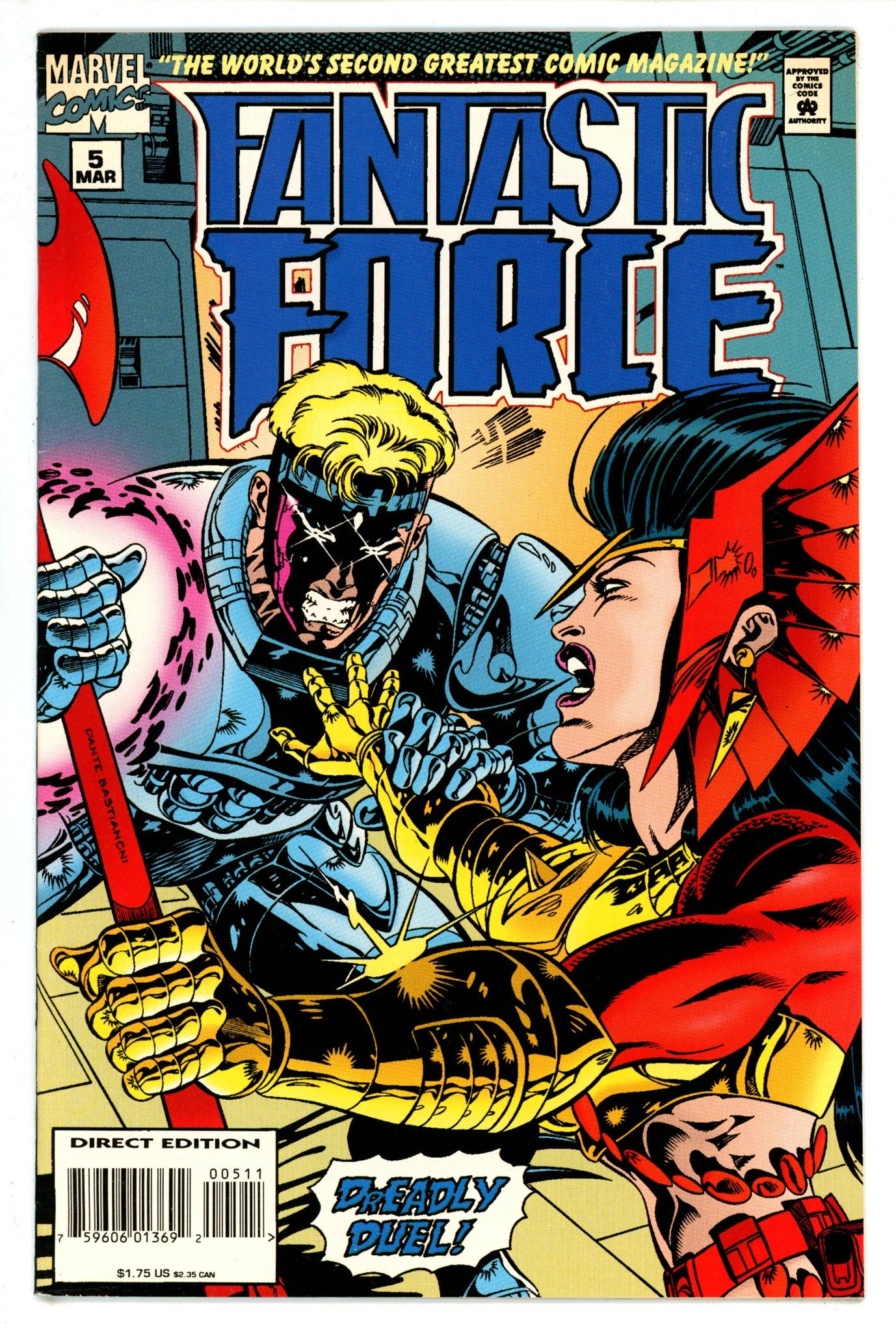 Fantastic Force Vol 1 5 (1995)