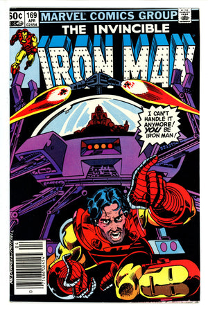 Iron Man Vol 1 169 Newsstand NM- (1983)