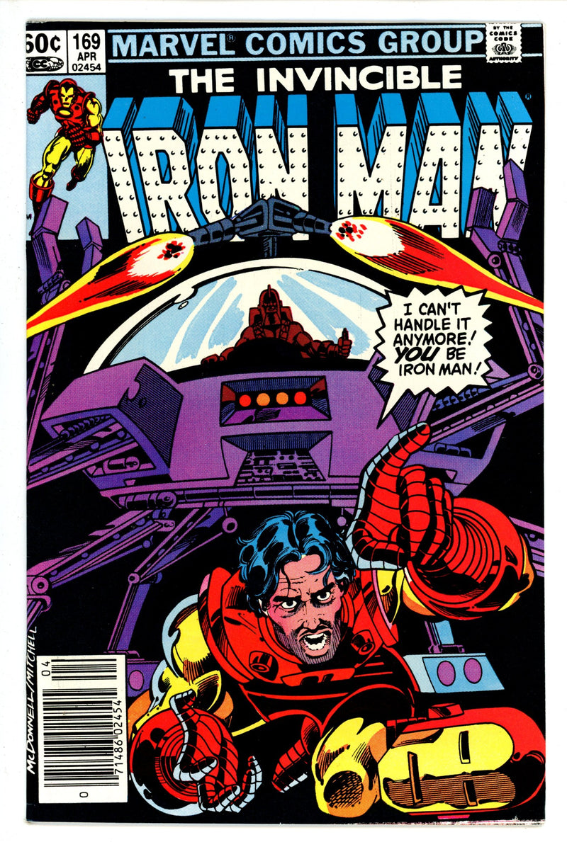 Iron Man Vol 1 169 Newsstand NM- (1983)