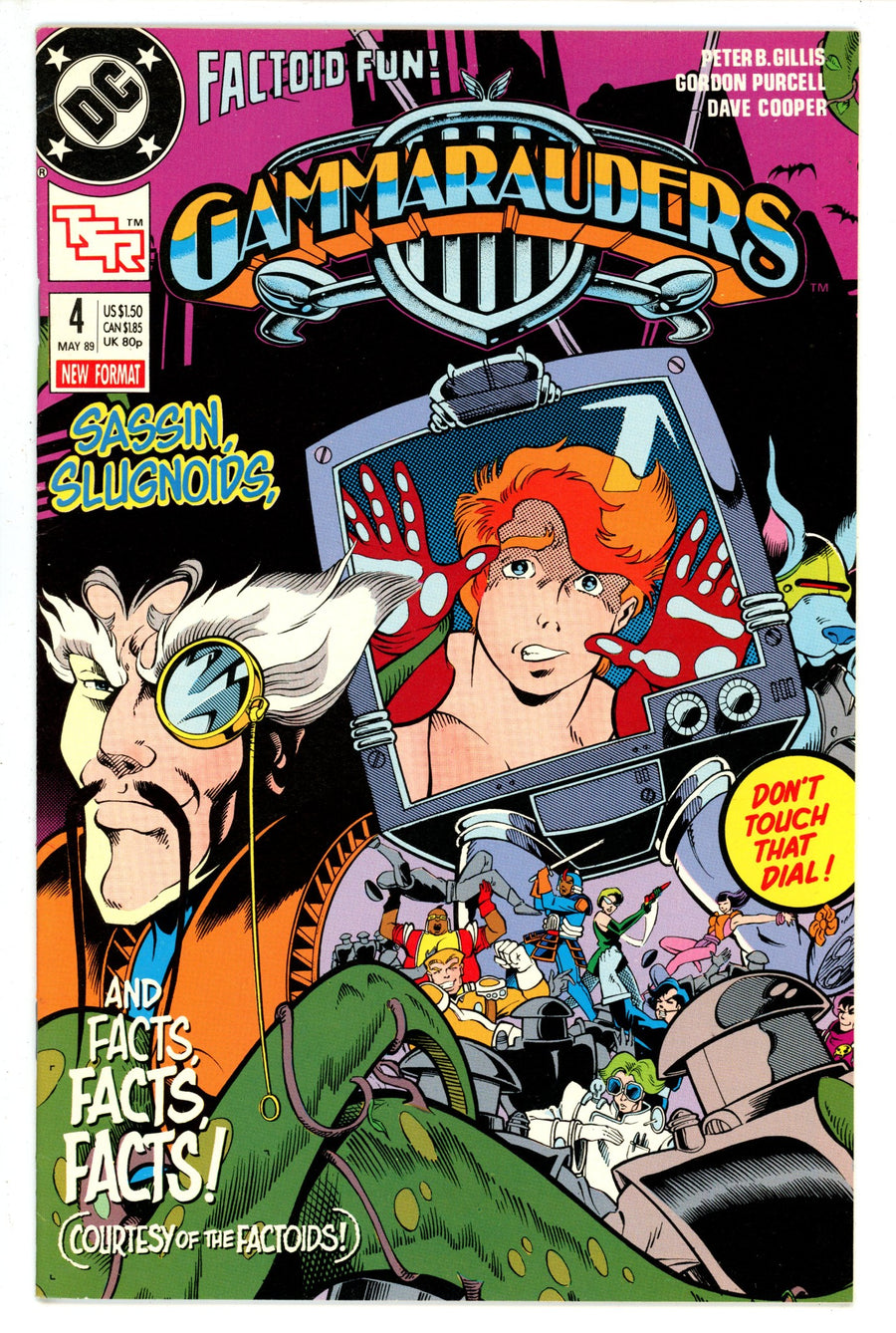 Gammarauders Comic Book 4 (1989)