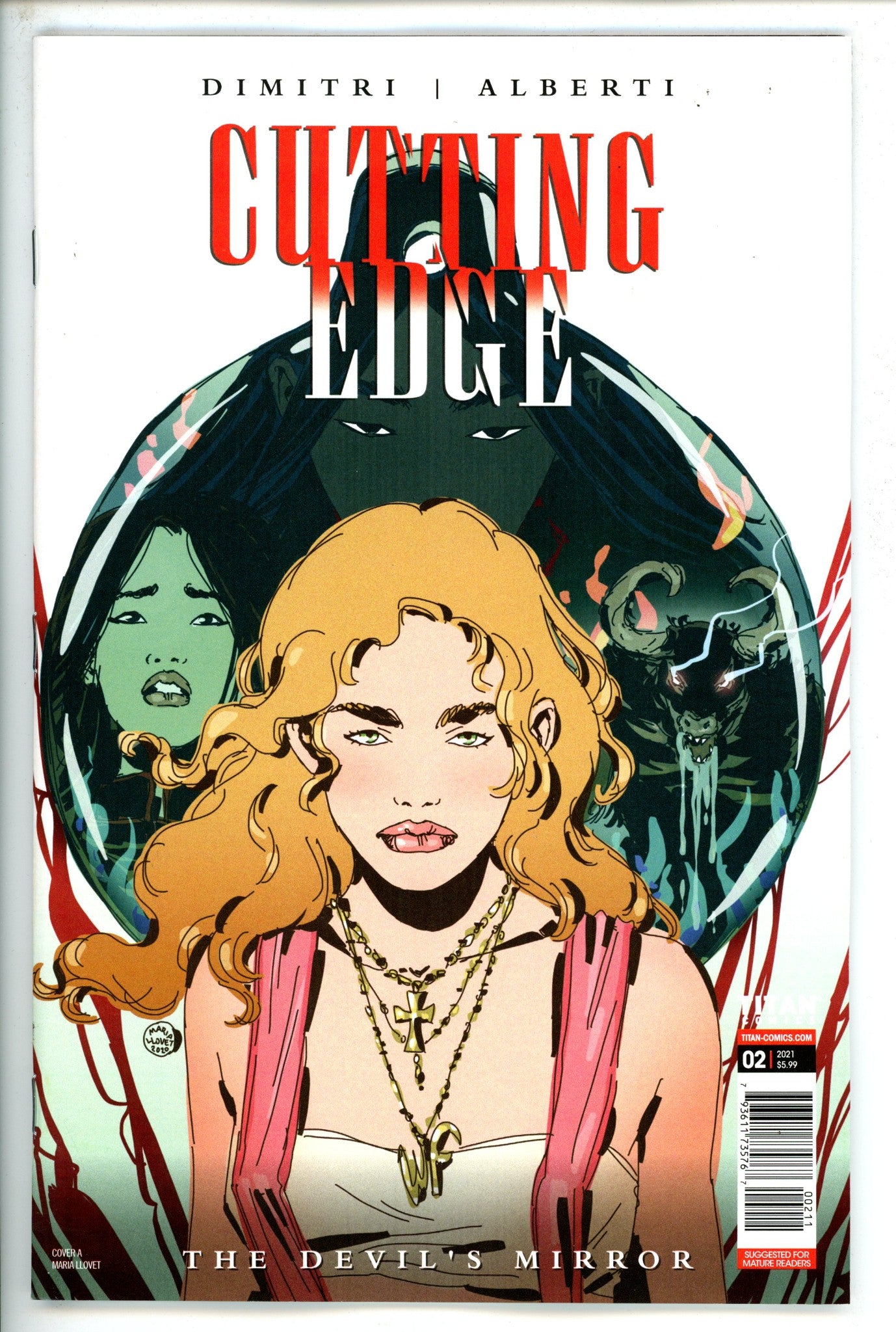 Cutting Edge Devils Mirror 2-Titan-CaptCan Comics Inc