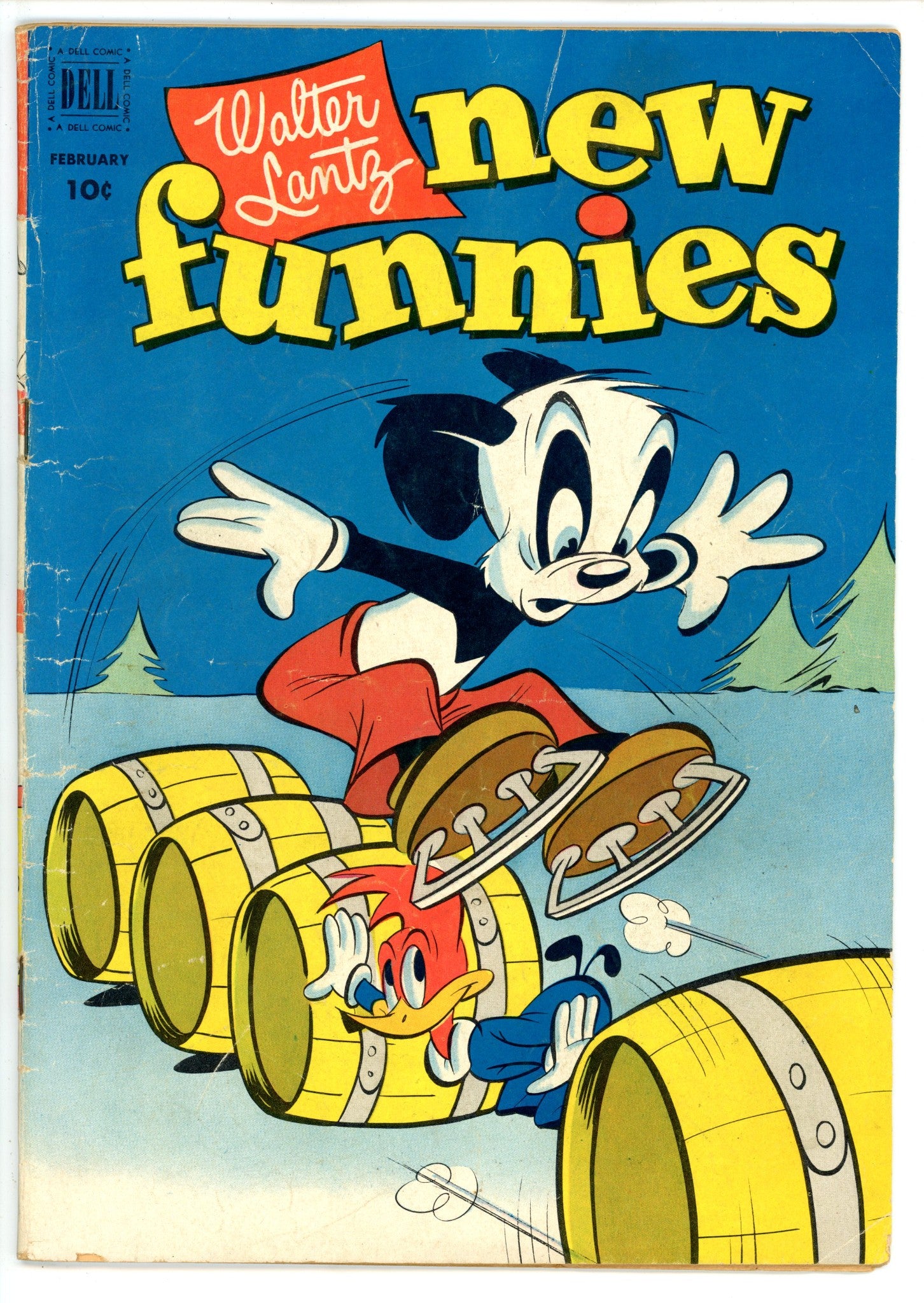 Walter Lantz New Funnies 180 VG-