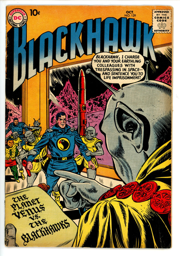 Blackhawk Vol 1 129 FN-