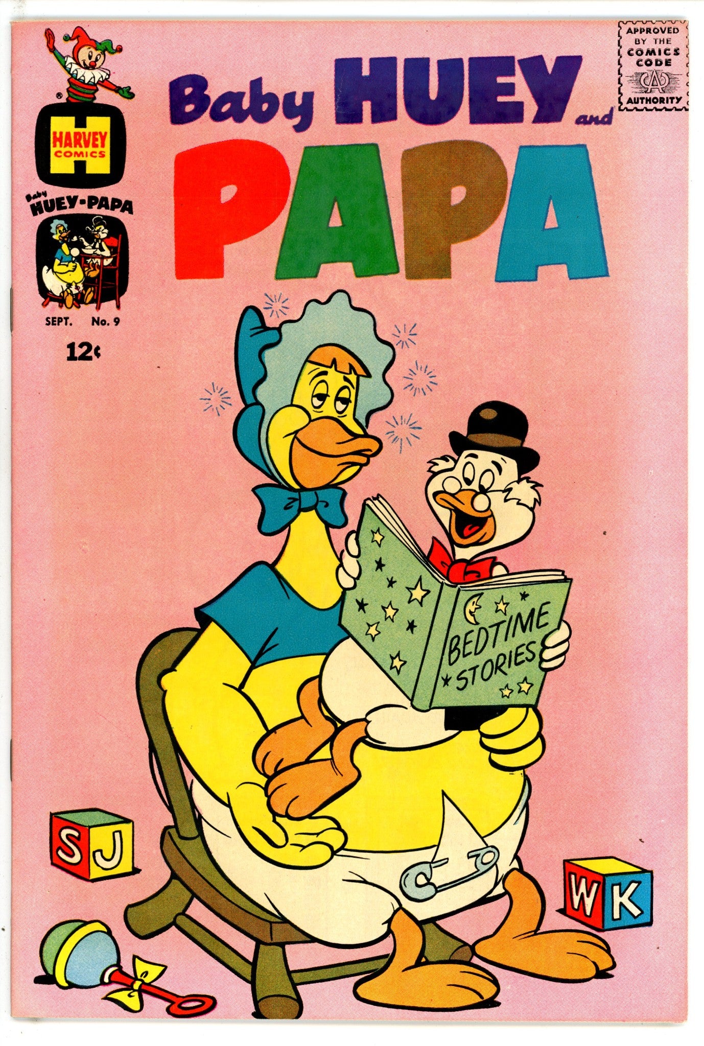 Baby Huey and Papa 9 VF+ (1963)