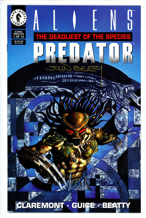 Aliens / Predator: The Deadliest of Species  1 Signed Beatty