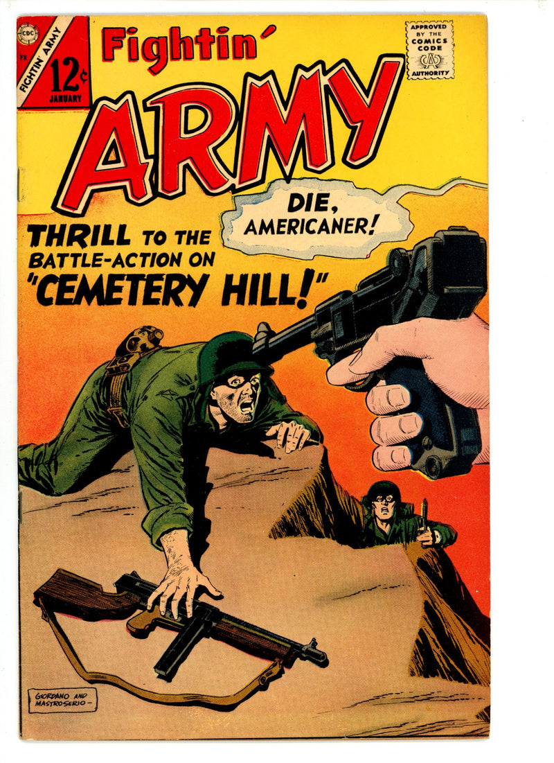 Fightin' Army 72 FN/VF (1967)