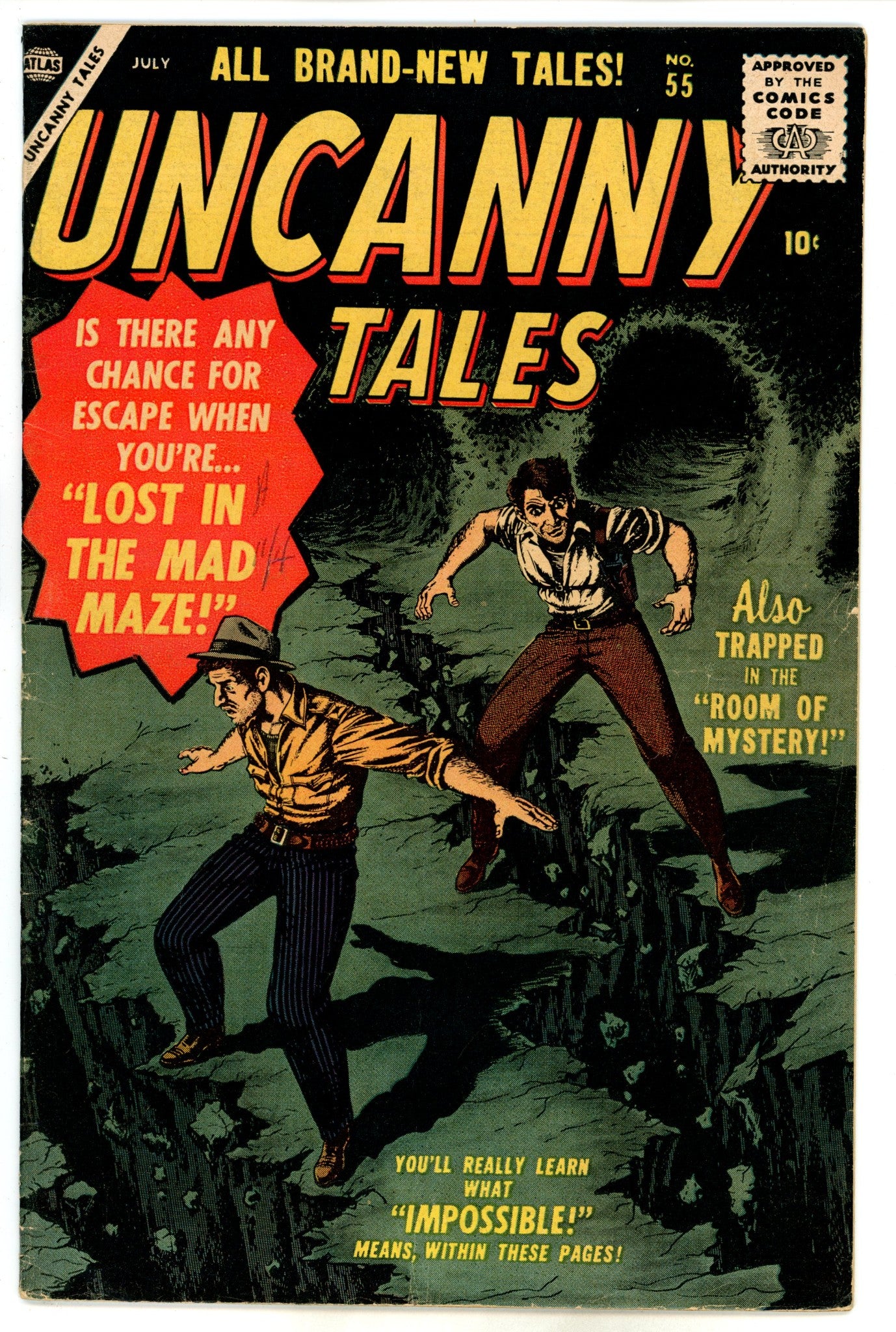 Uncanny Tales Vol 1 55 Colour Touch FN-