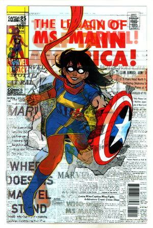 Ms. Marvel Vol 4 25 Lenticular Variant