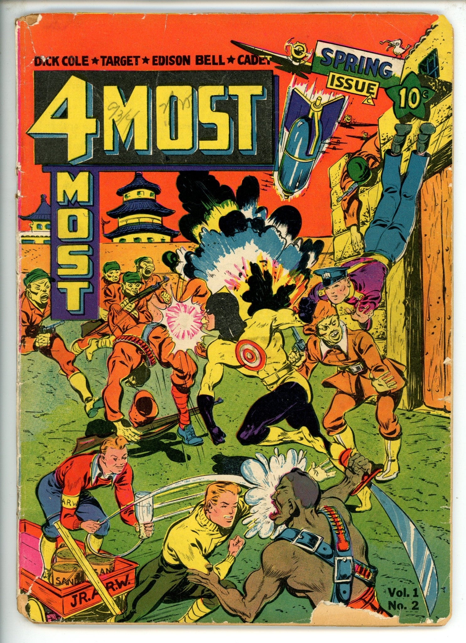 4Most Boys Vol 1 2 FR/GD (1942)