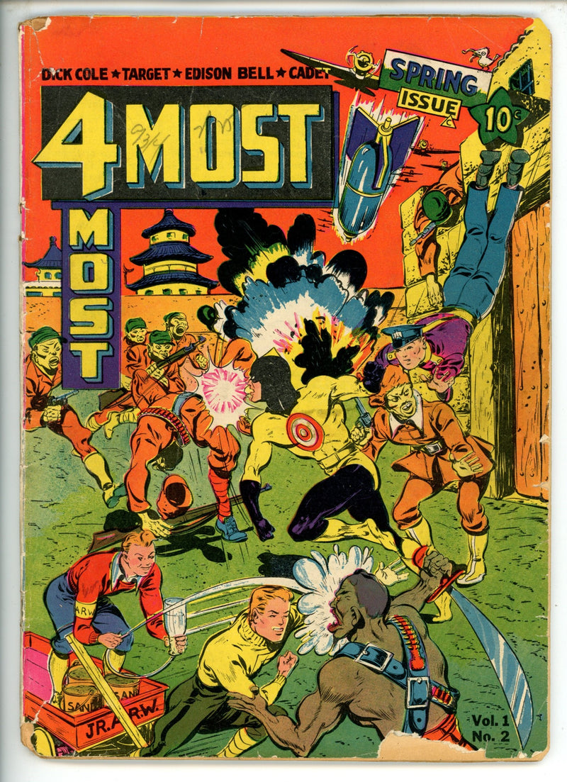 4Most Boys Vol 1 2 FR/GD (1942)