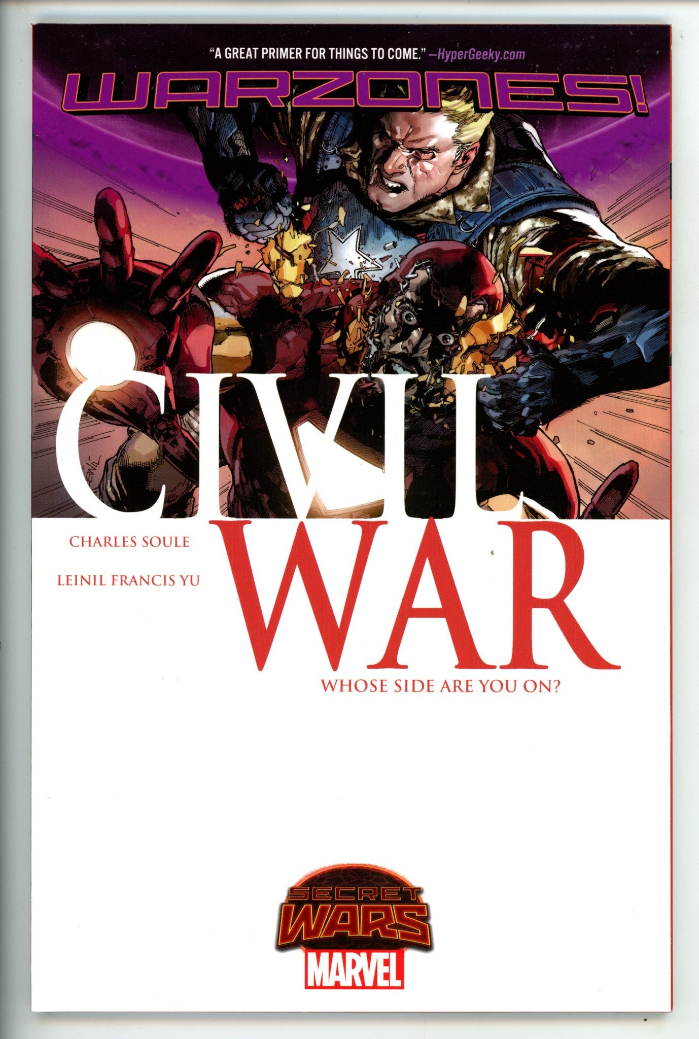 Civil War War Zones! TPB