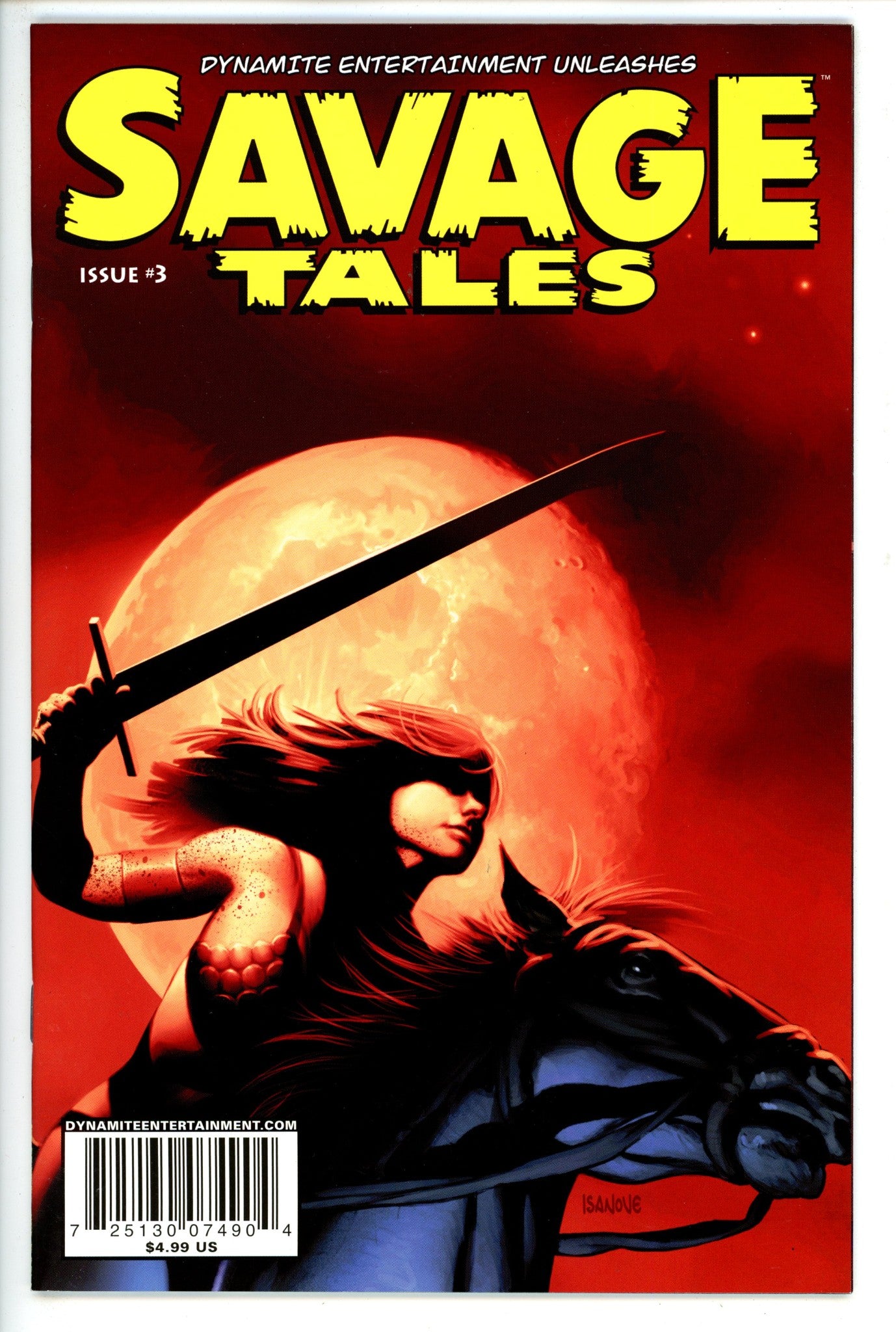 Savage Tales Vol 3 3 Isanove Variant