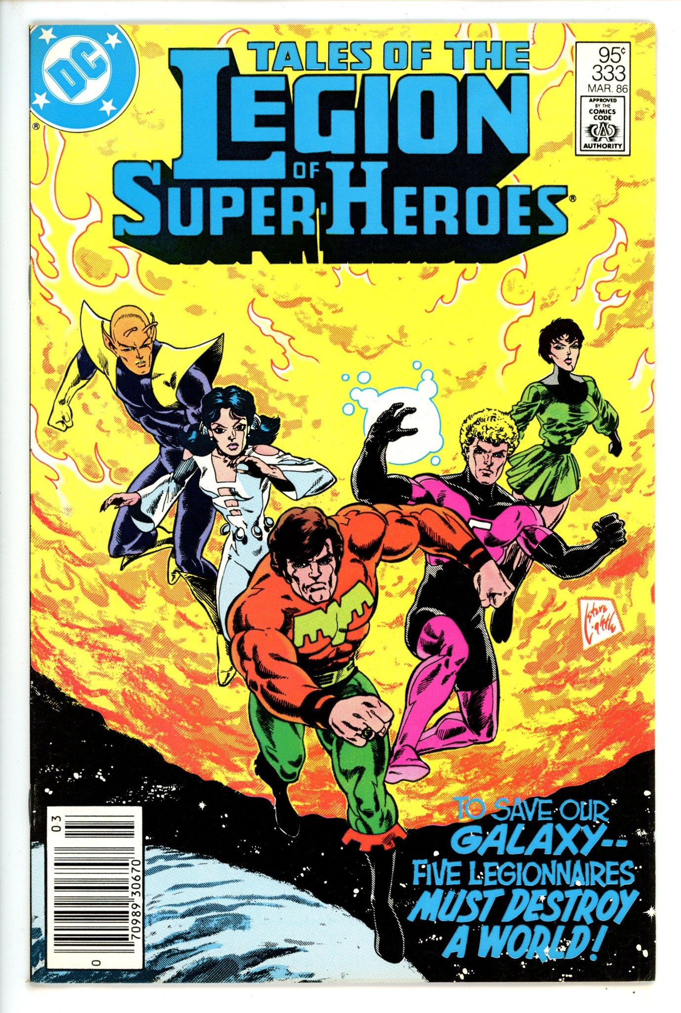 Tales of the Legion of Super-Heroes Vol 1 333 Canadian VF