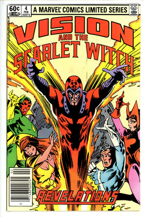 The Vision and the Scarlet Witch Vol 1 4 Newsstand