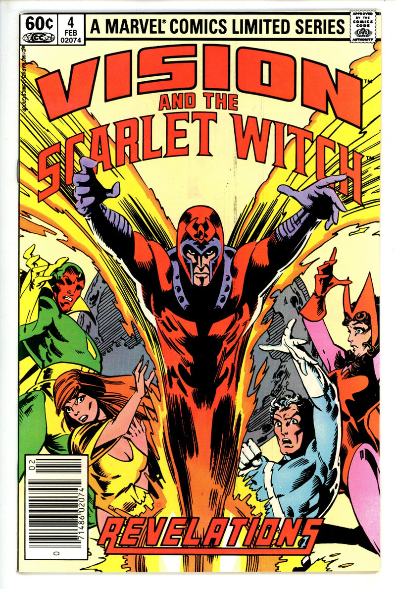 The Vision and the Scarlet Witch Vol 1 4 Newsstand