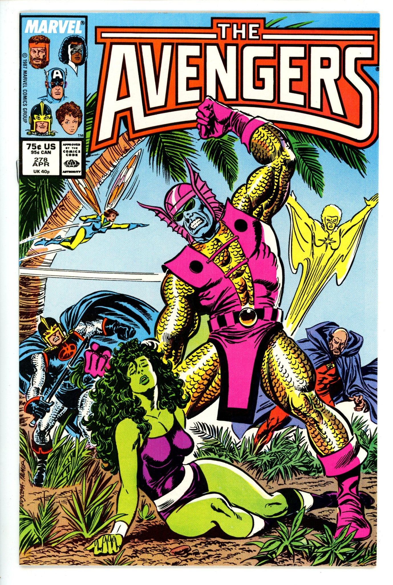 The Avengers Vol 1 278