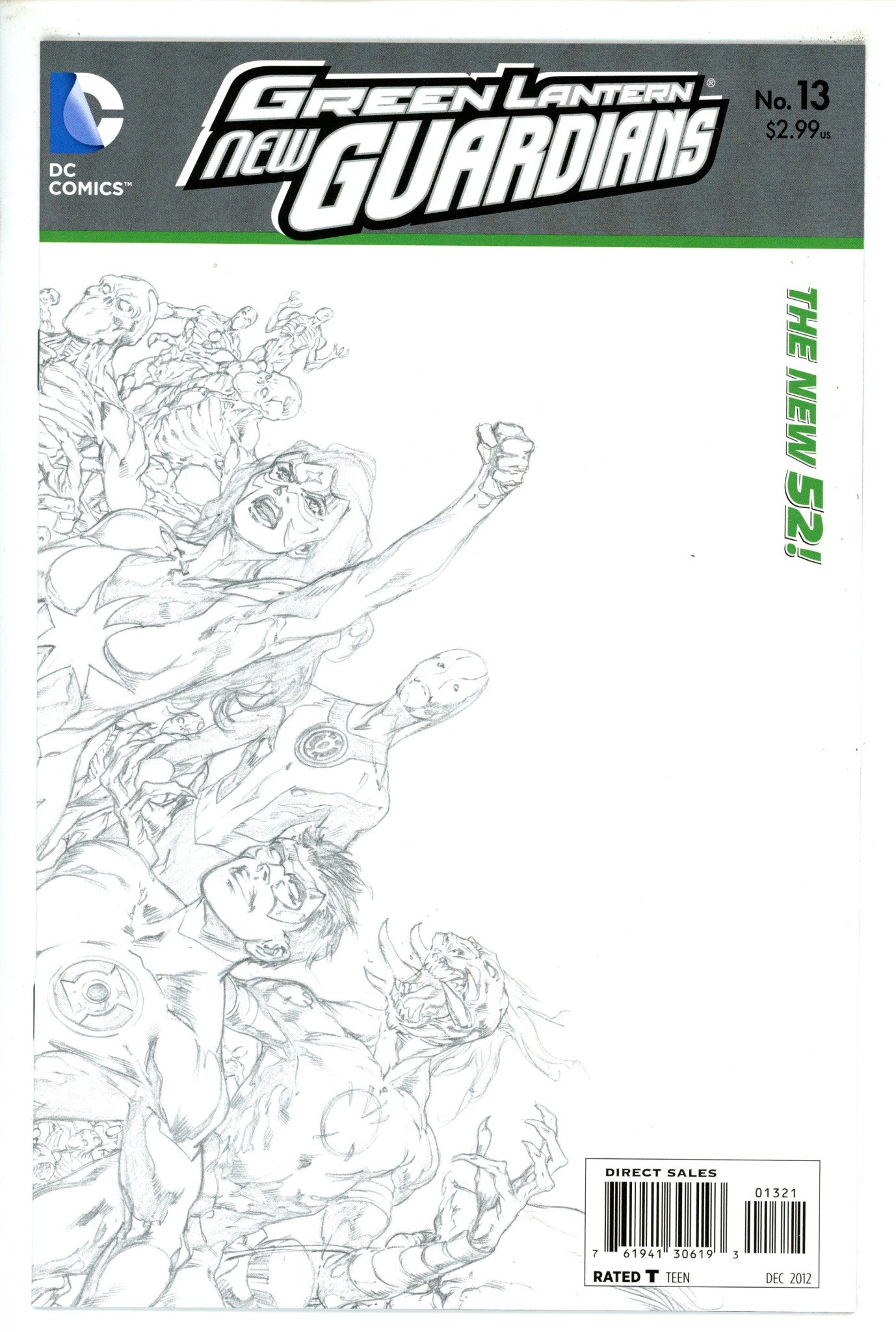 Green Lantern: New Guardians 13 Reis Variant