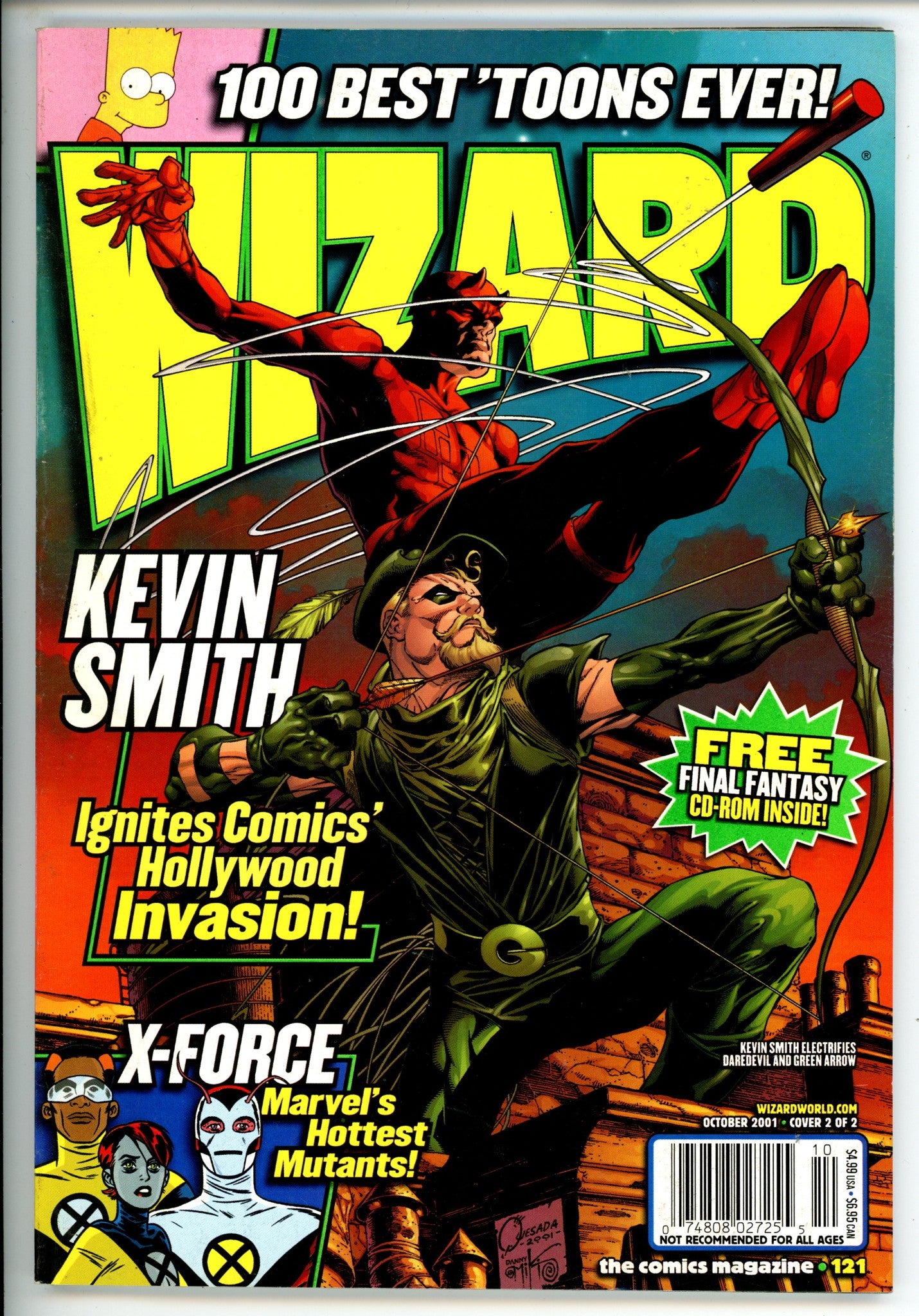 Wizard #121 Oct 2001