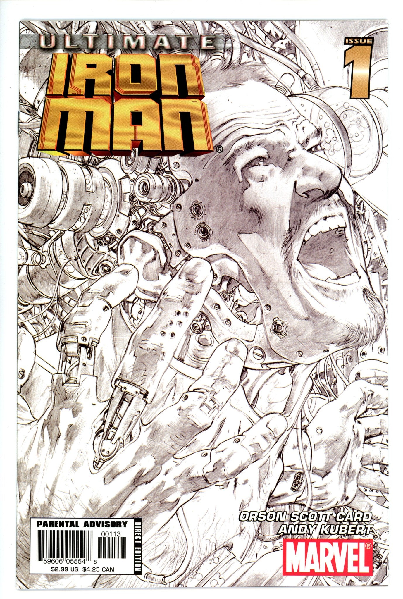 Ultimate Iron Man 1 3rd Print