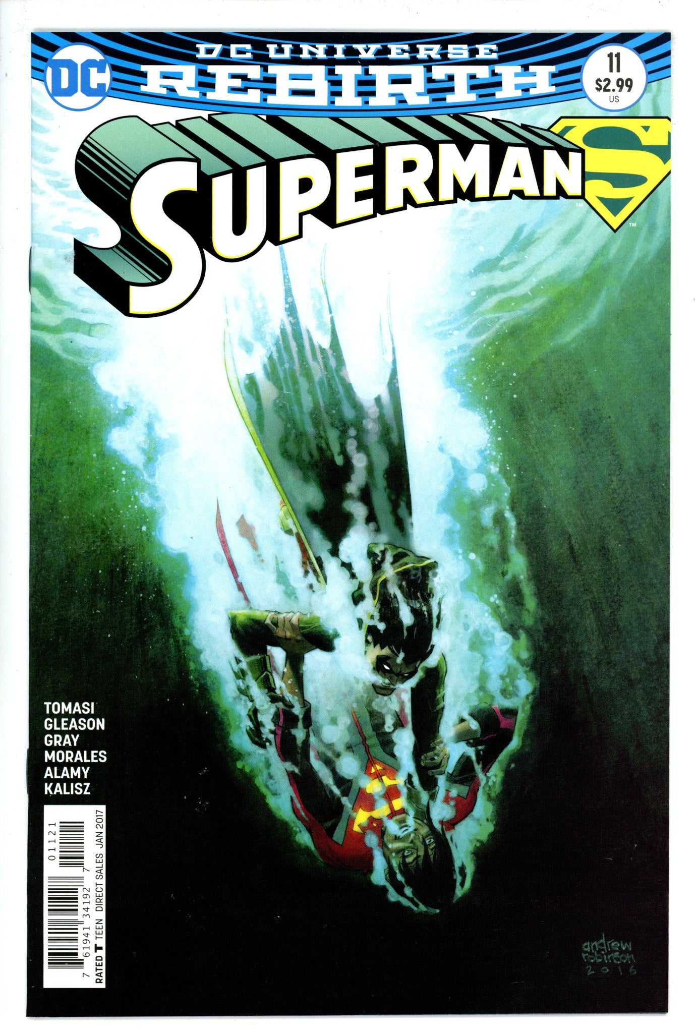 Superman Vol 4 11 Robinson Variant