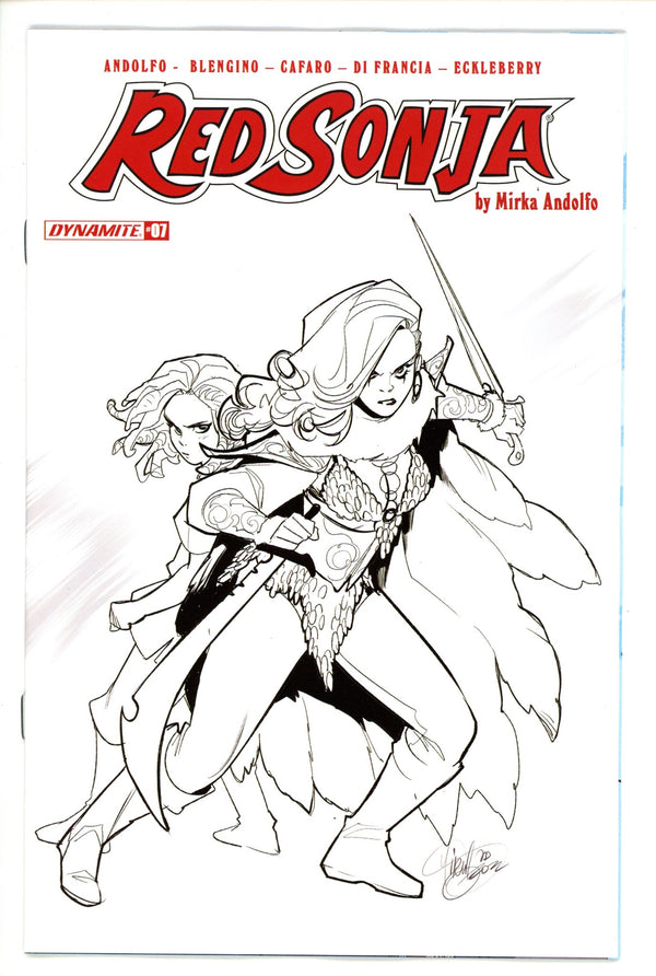 Red Sonja Vol 6 7 Andolfo Variant (2022)