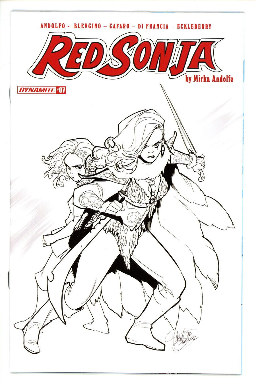 Red Sonja Vol 6 7 Andolfo Variant (2022)
