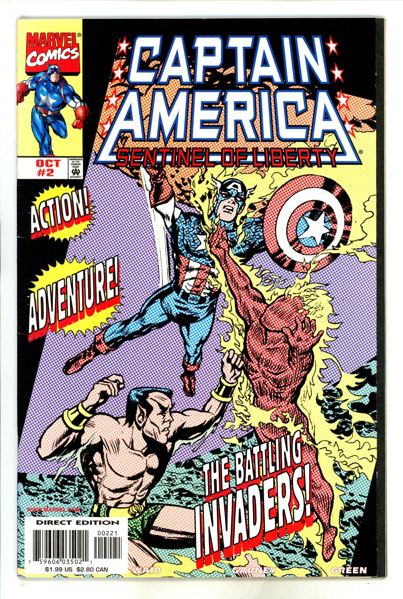 Captain America: Sentinel of Liberty Vol 1 2 Simon Variant