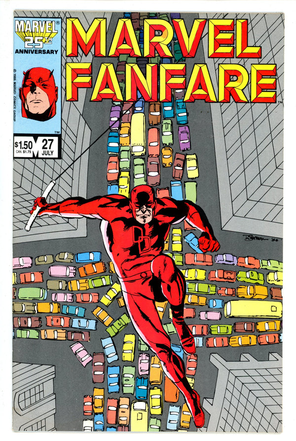 Marvel Fanfare Vol 1 27 (1986)