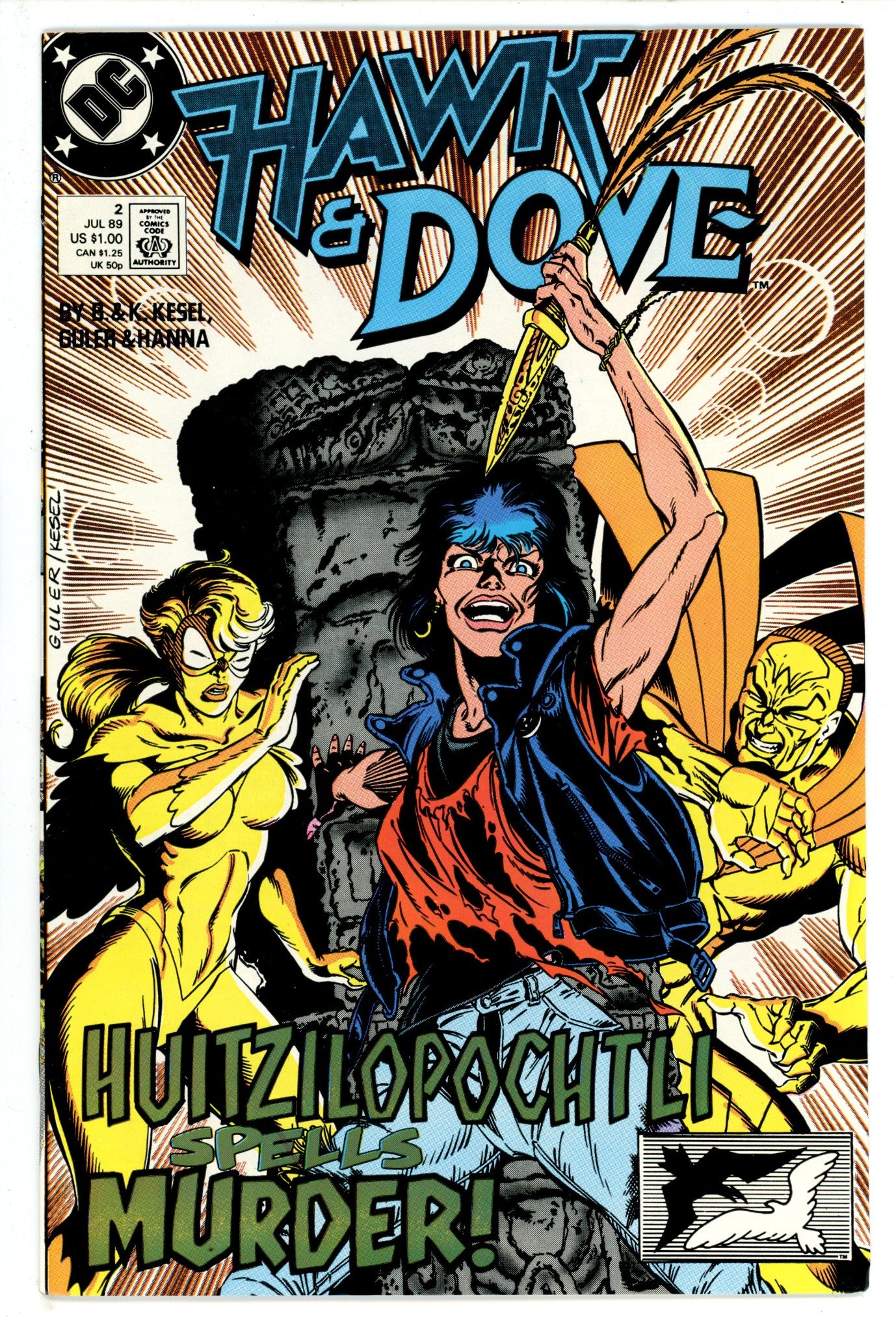 Hawk and Dove Vol 3 2 (1989)