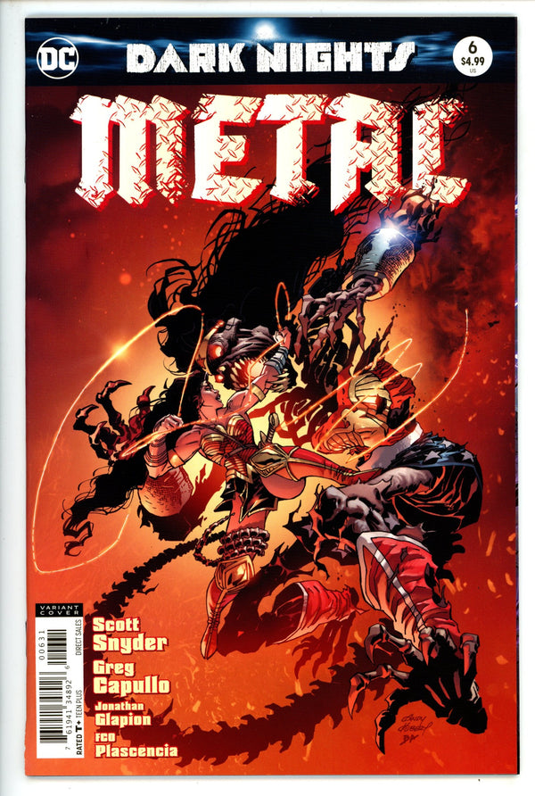Dark Nights: Metal 6 Kubert Variant