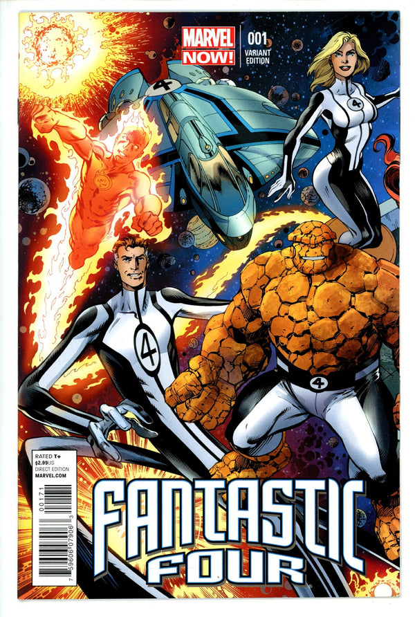 Fantastic Four Vol 4 1 Bagley Variant