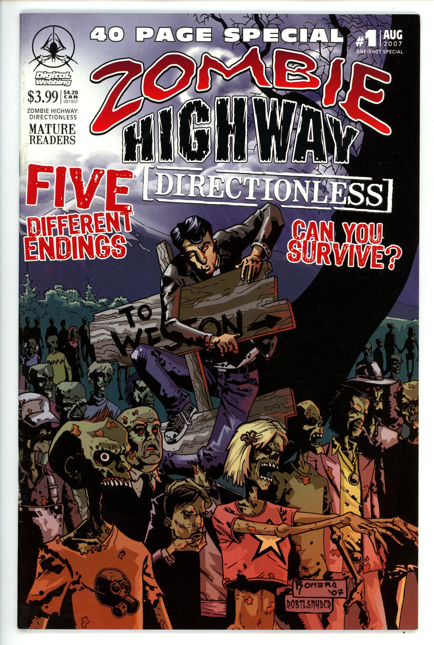 Zombie Highway Directionless 1
