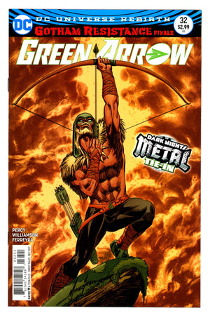Green Arrow Vol 6 32 Grell Variant NM-