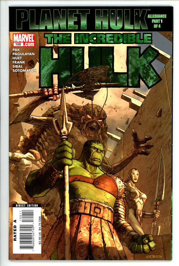 Incredible Hulk Vol 2 100 VF/NM (2006)