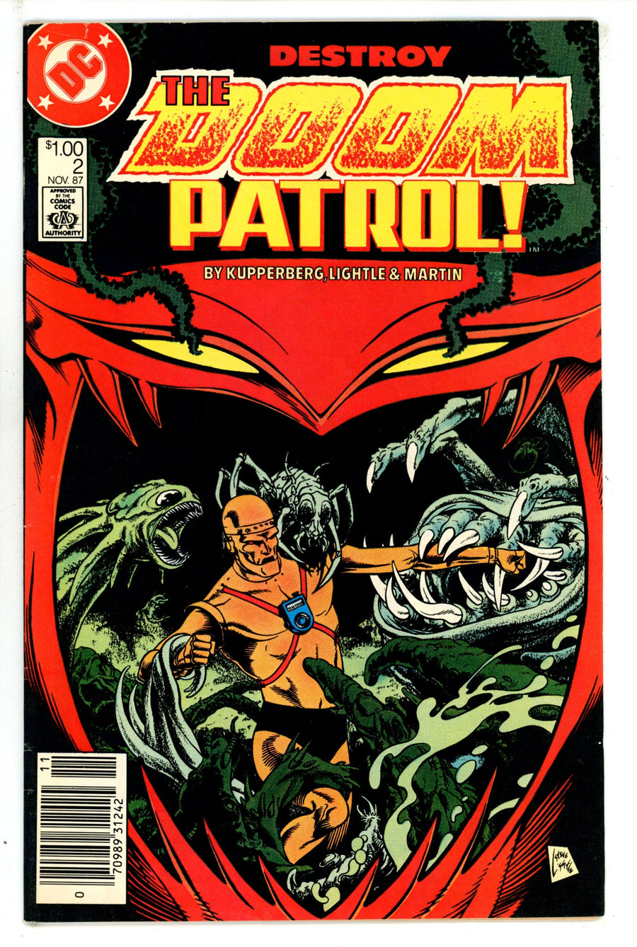 Doom Patrol Vol 2 2 Canadian Price Variant FN/VF (1987)