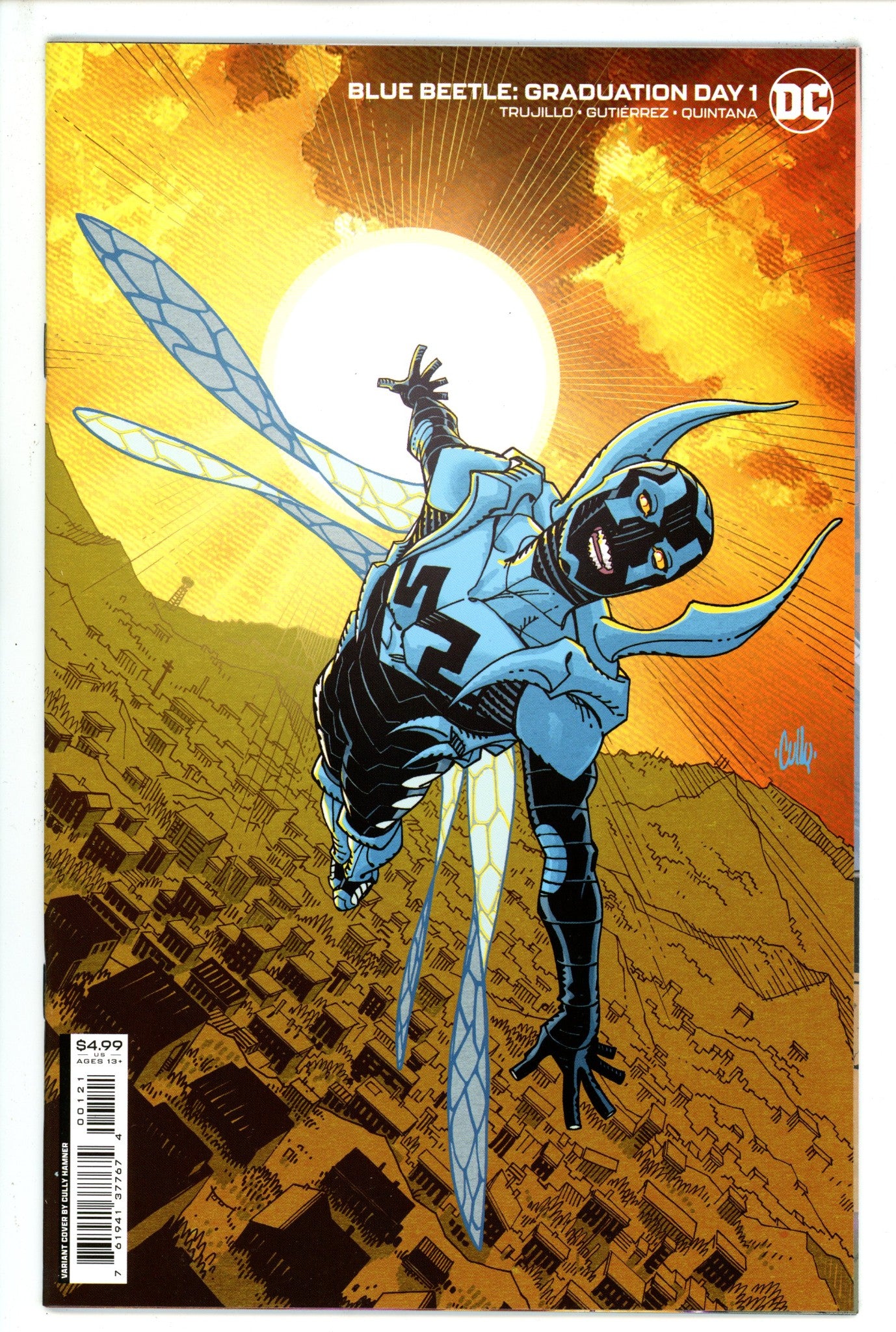 Blue Beetle Graduation Day 1 Hamner Variant