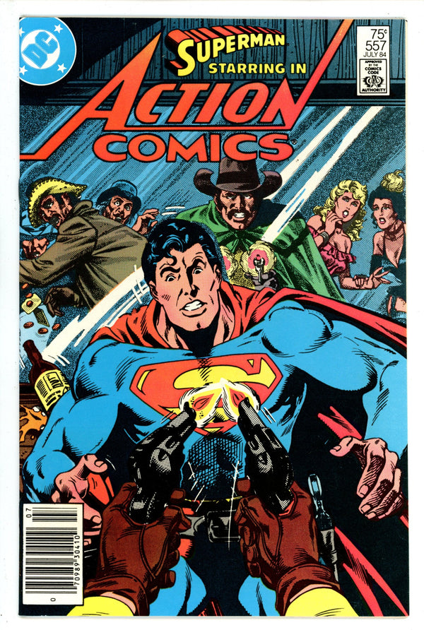 Action Comics Vol 1 557 Newsstand (1984)