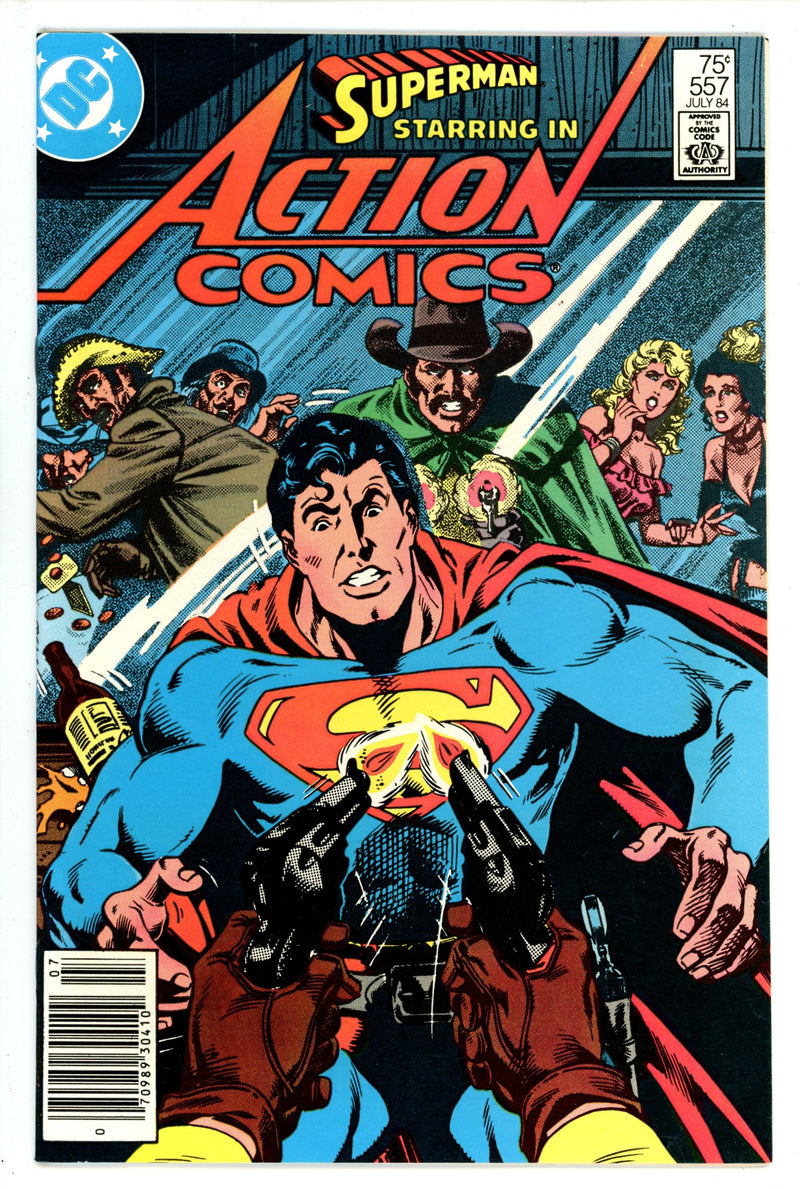 Action Comics Vol 1 557 Newsstand (1984)