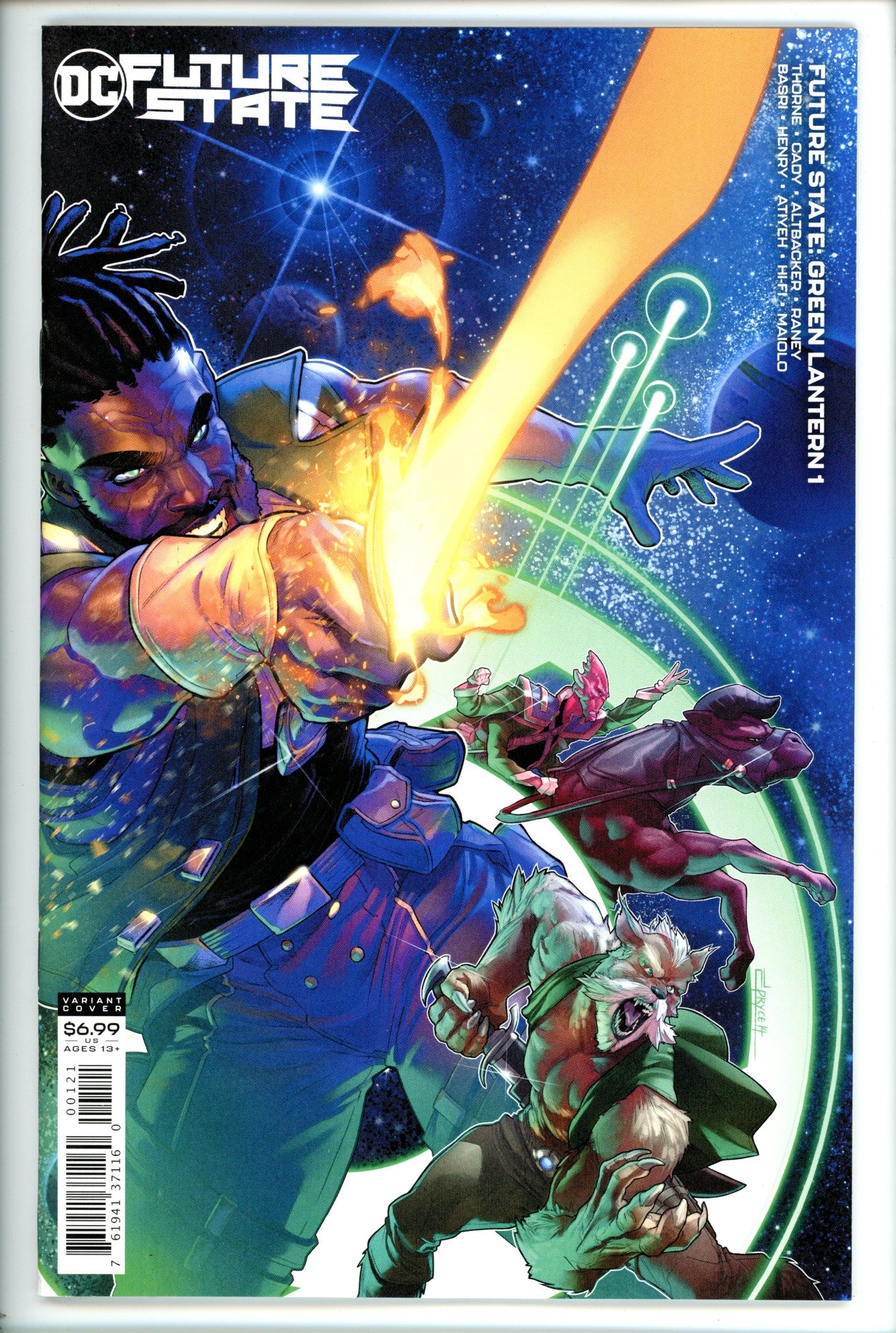 Future State Green Lantern 1 Campbell Variant-DC-CaptCan Comics Inc