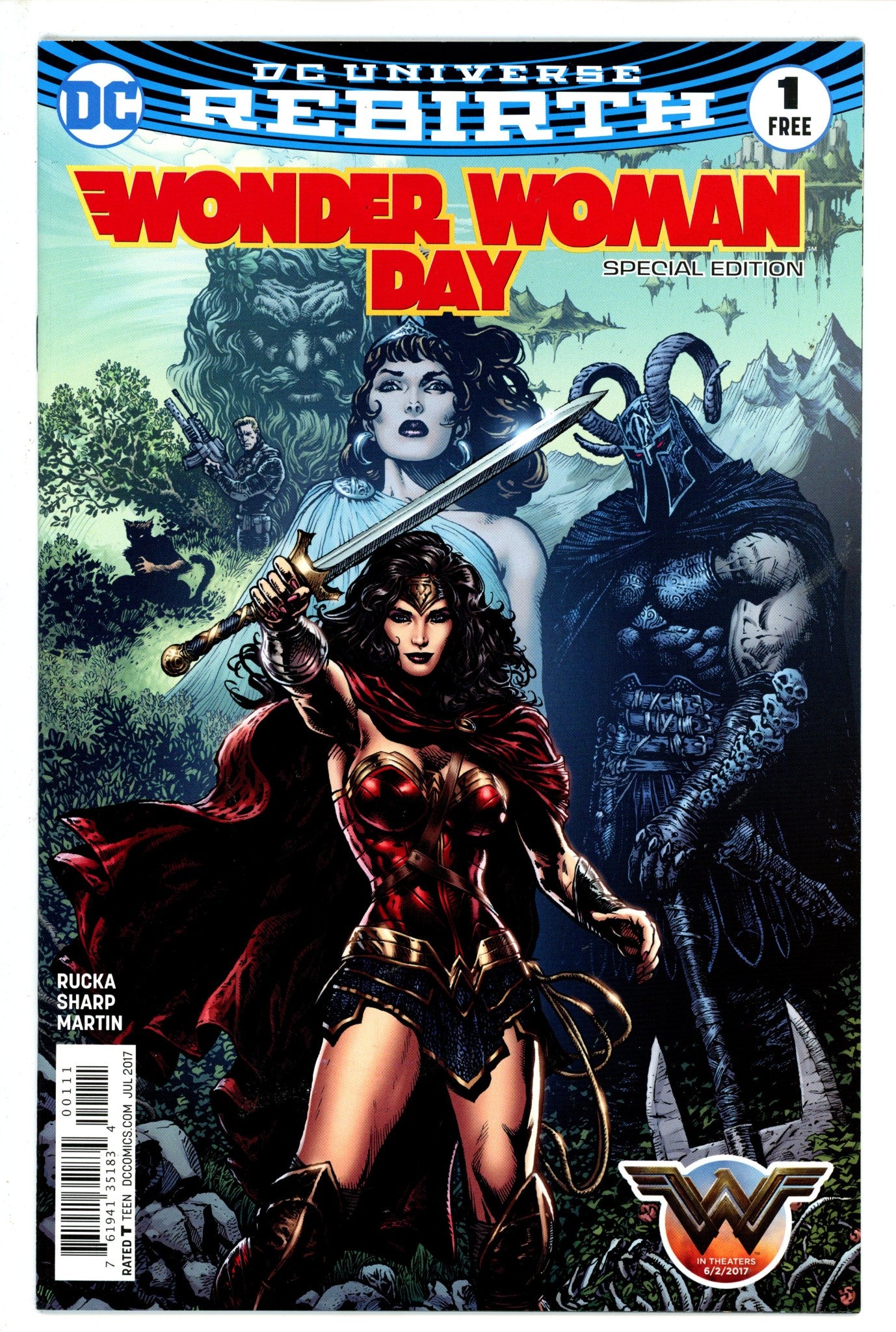 Wonder Woman 1 Wonder Woman Day Special Edition 1
