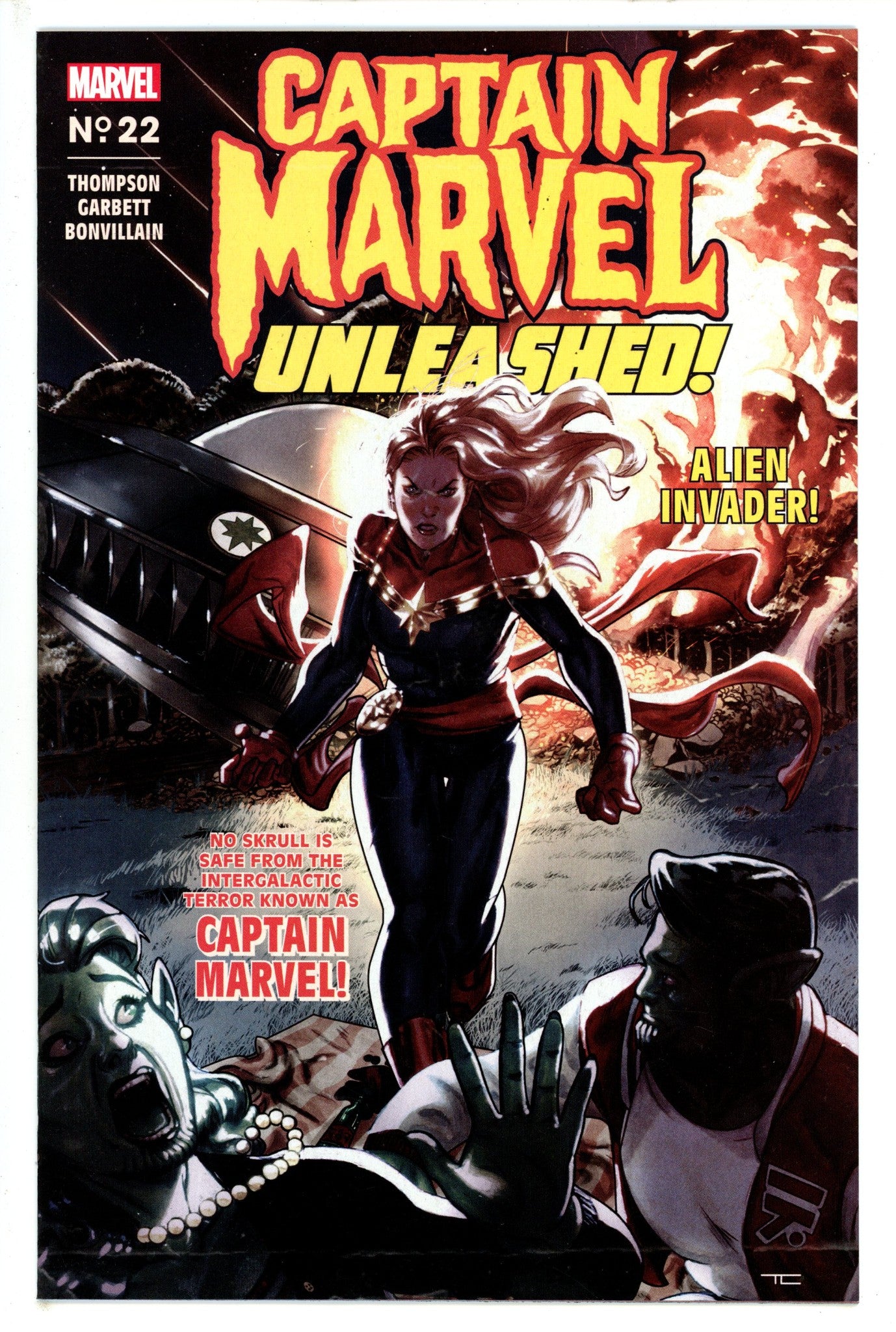 Captain Marvel Vol 11 22 (156) Clarke Variant (2020)