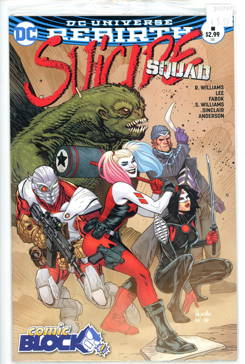 Suicide Squad Vol 4 1 Paquette Variant NM