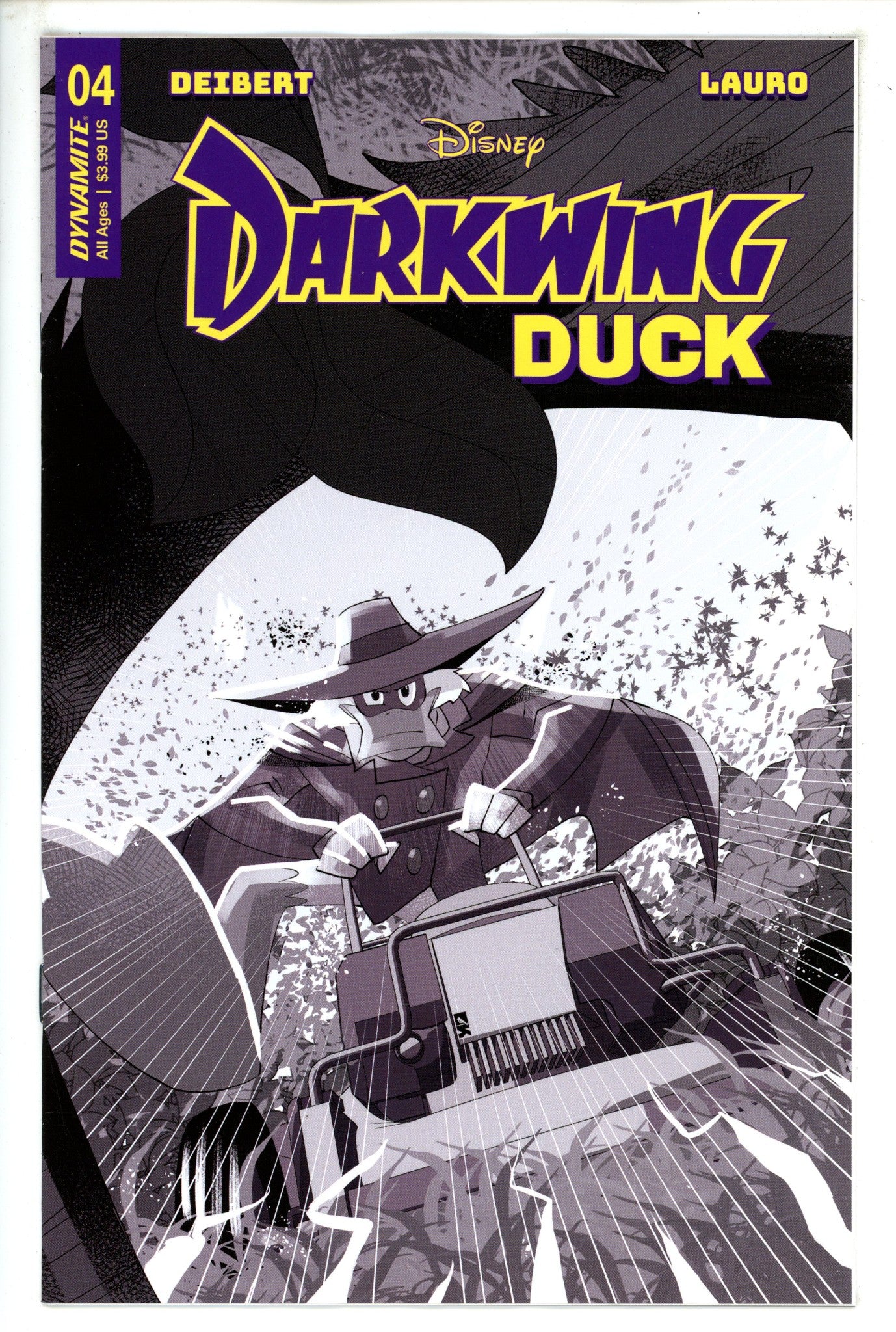 Darkwing Duck 4 Kambadais B&W Incentive Variant (2023)