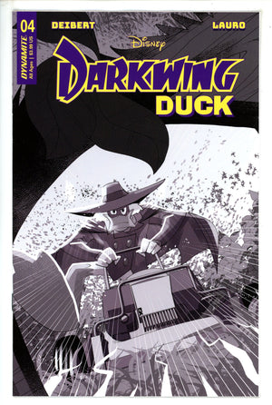 Darkwing Duck Vol 2 4 Kambadais B&W Incentive Variant (2023)