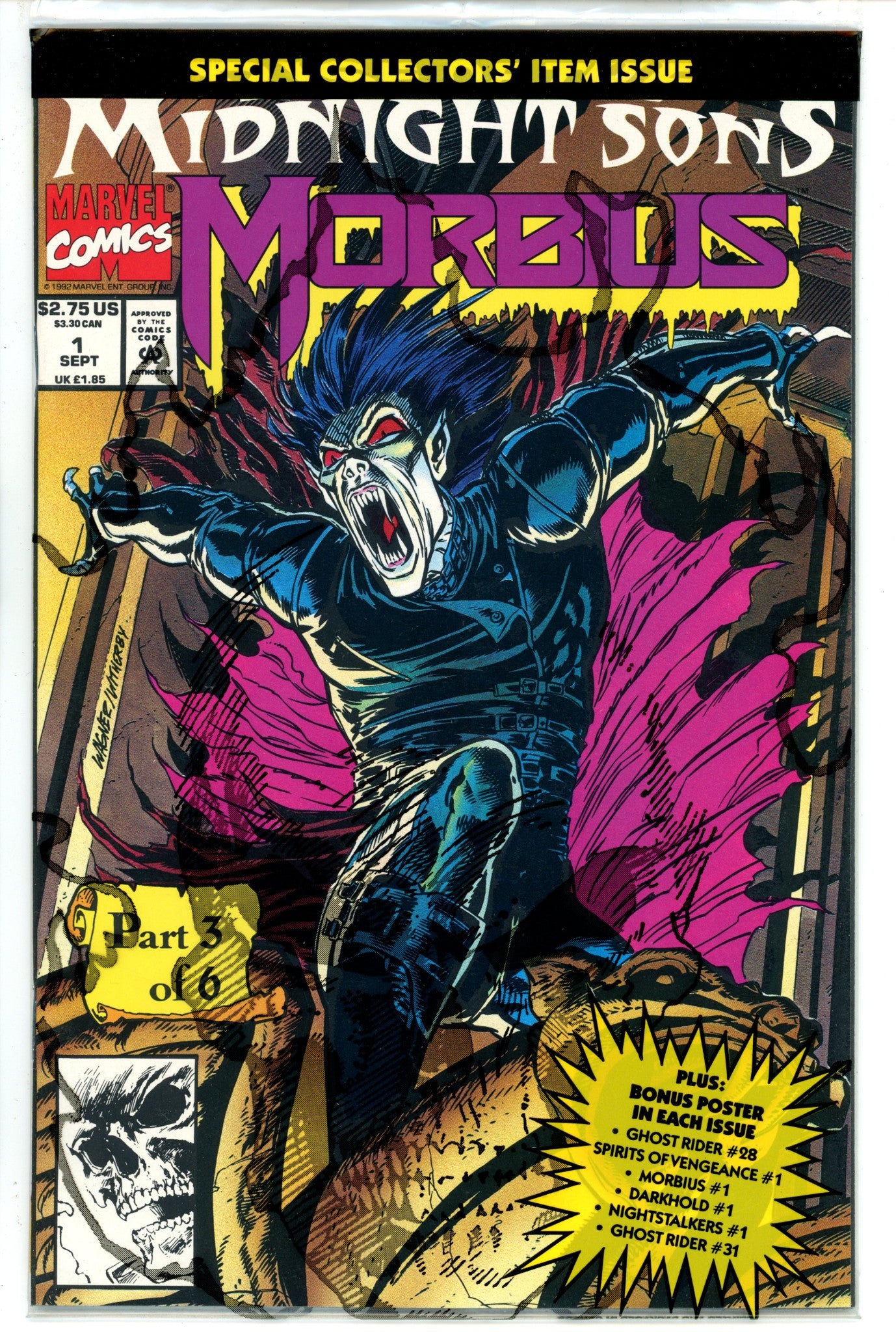 Morbius: The Living Vampire Vol 1 1 Sealed